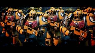 Space Marines Marching