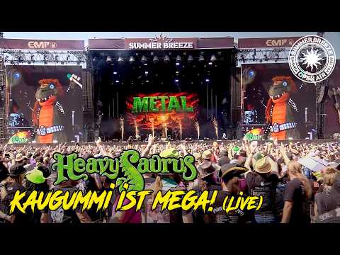 Heavysaurus – Kaugummi ist mega! (LIVE AT SUMMER BREEZE OPEN AIR 2026) - Dino Metal für Kids