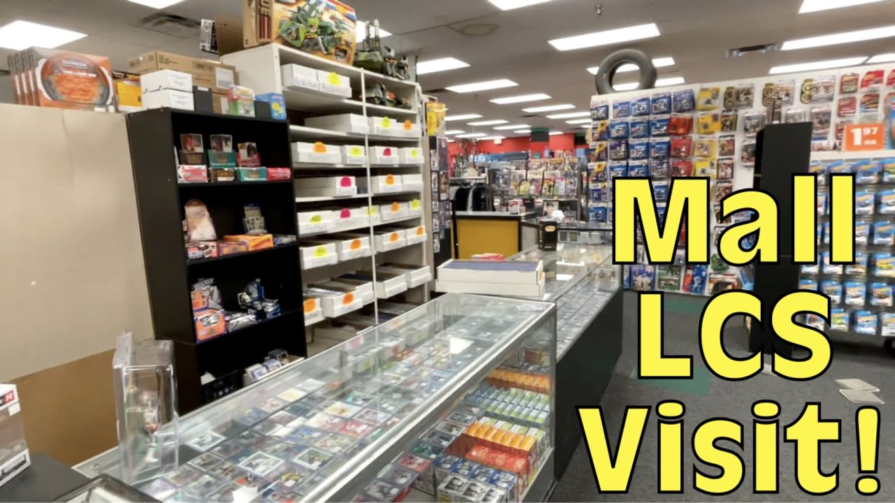 WE VISITED A BASEBALL CARD STORE AT THE MALL! YouTube