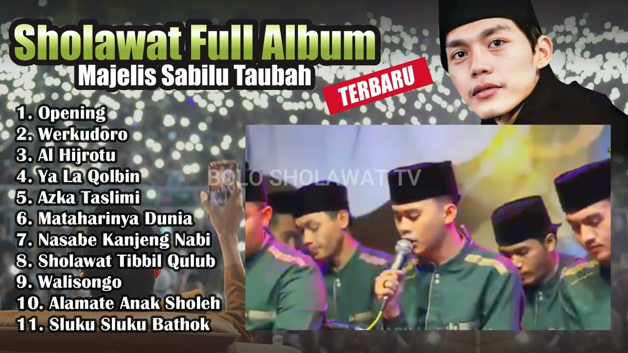 FULL ALBUM SHOLAWAT SABILU TAUBAH HADROH PUSAT | GUS IQDAM | Audio Super Jernih