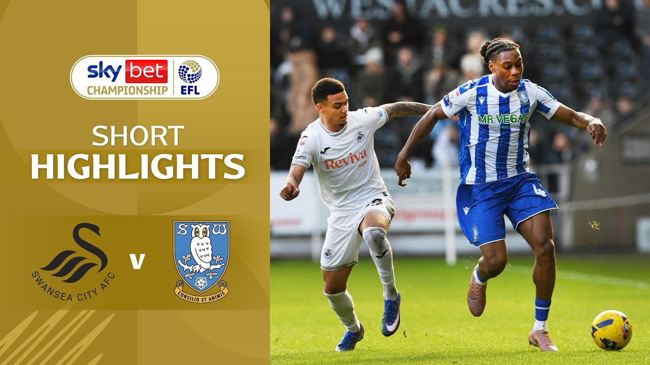 [Highlight] EFL Championship : Swansea City vs Sheffield Wednesday (08-02-69)