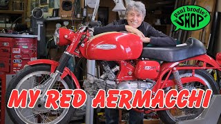My Red Aermacchi Paul Brodies Shop