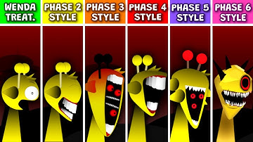 Sprunki Wenda Treat. VS Phase 2 Style VS Phase 3 Style VS Phase 4 Style VS Phase 5 Style VS Phase 6