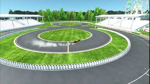 rFactor 2 drift with Xbox controller test