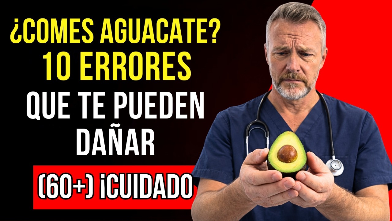 ¿Comes Aguacate? Evita Estos 10 Errores Peligrosos (Mayores de 60)
