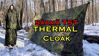 Särmä TST THERMAL CLOAK Varusteleka Modern Finnish Military Shelter Half Poncho Tent