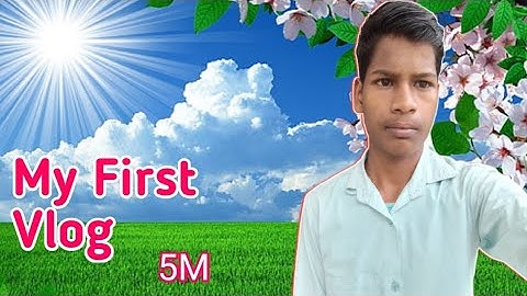 My First Vlog 💖 My first vlog 2023 ll  My first vlog today