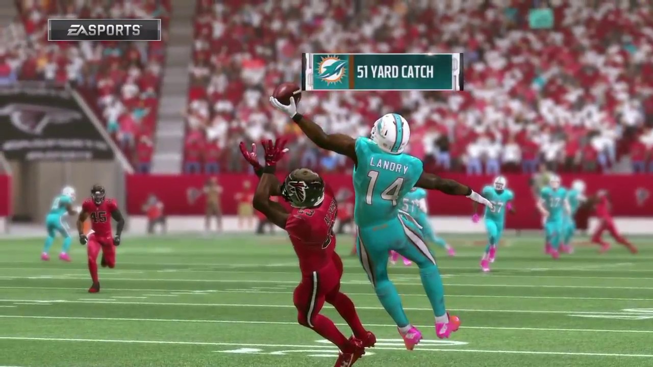 MADDEN 17 JARVIS LANDRY BEST CATCHES COMPILATION #1!! Sickest touchdown grabs and one handed catches