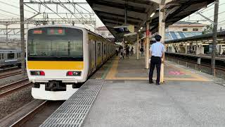 JR幕張本郷駅を入線.通過.発車する列車パート2。