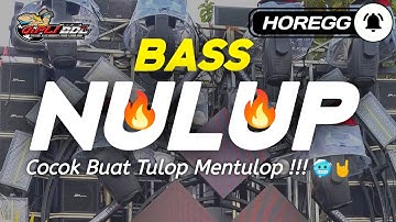  DJ CEK SOUND BASS GLERR TERBARU SUPER NULUP 