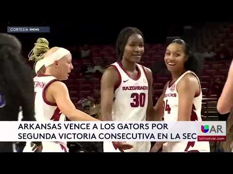 Arkansas vence a los Gators por segunda victoria consecutiva en la SEC