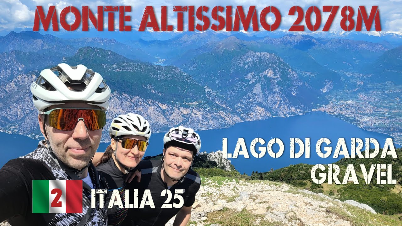 ITALY#2 Bicyklom na najkrajší výhľad na Lago di Garda? 25km stúpanie na Monte Altissimo n