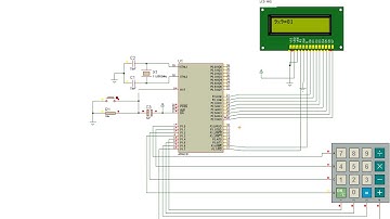 Simple Calculation Design Using 8051 | Simulation