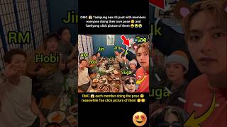 OMG 😱⁉️ Taehyung new IG post group photo with members 😚😍