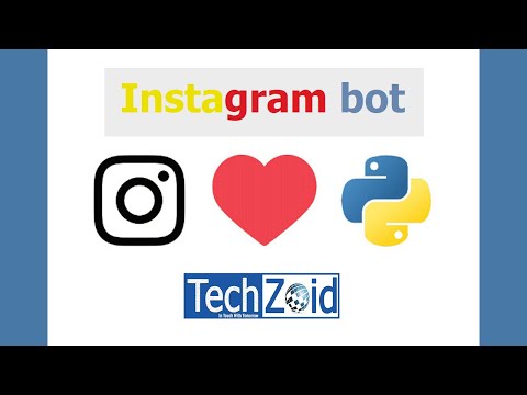 How to upload pic on Instagram Using Python | Instabot | TechZoid Academia