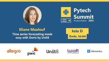 🐍 Time series forecasting made easy with Darts by Unit8 - Eliane Maalouf