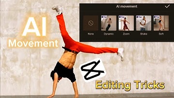 CAPCUT Editing Tutorial | AI Movement Easy Step | Camera Tracking