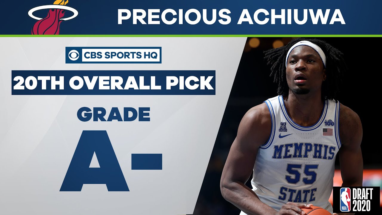 Miami Heat Select Precious Achiuwa With The 20th Overall Pick 2020 Nba Draft Cbs Sports Hq Youtube