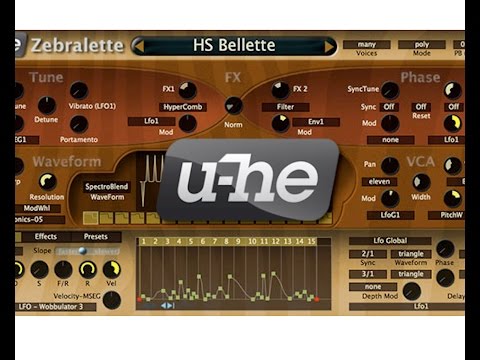 FREE Synthesizer from U-he—Zebralette Review