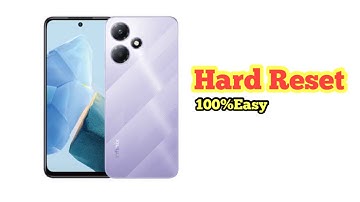 Infinix Hot 30 play Hard reset | How to hard Reset Hot 30 play | infinix (X6835,X6831) Hard reset