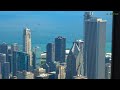 [4K] Willis (Sears) Tower Skydeck View from Tallest Building in Chicago Illinois USA