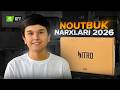 Optom narxda 😉 Yangi Noutbuk narxlari💻💸Premium noutbuklar  Acer, Hp, Lenovo, Asus.