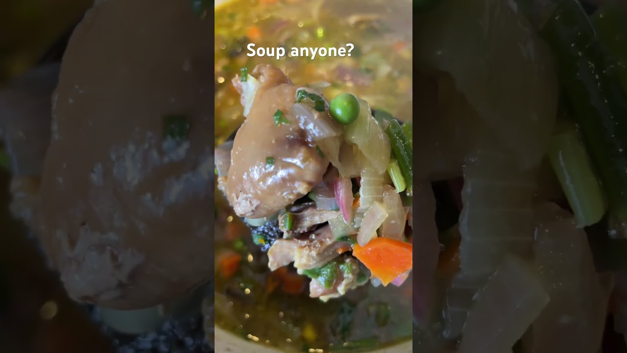 Recovery soup… check description below for recipe 