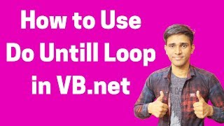 #21  How to Use Do Until loop in VB.net (Hindi/Urdu) | Shubham Jangid