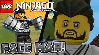 Ninjago: Karlof Vs. Okino Face War 🛡️