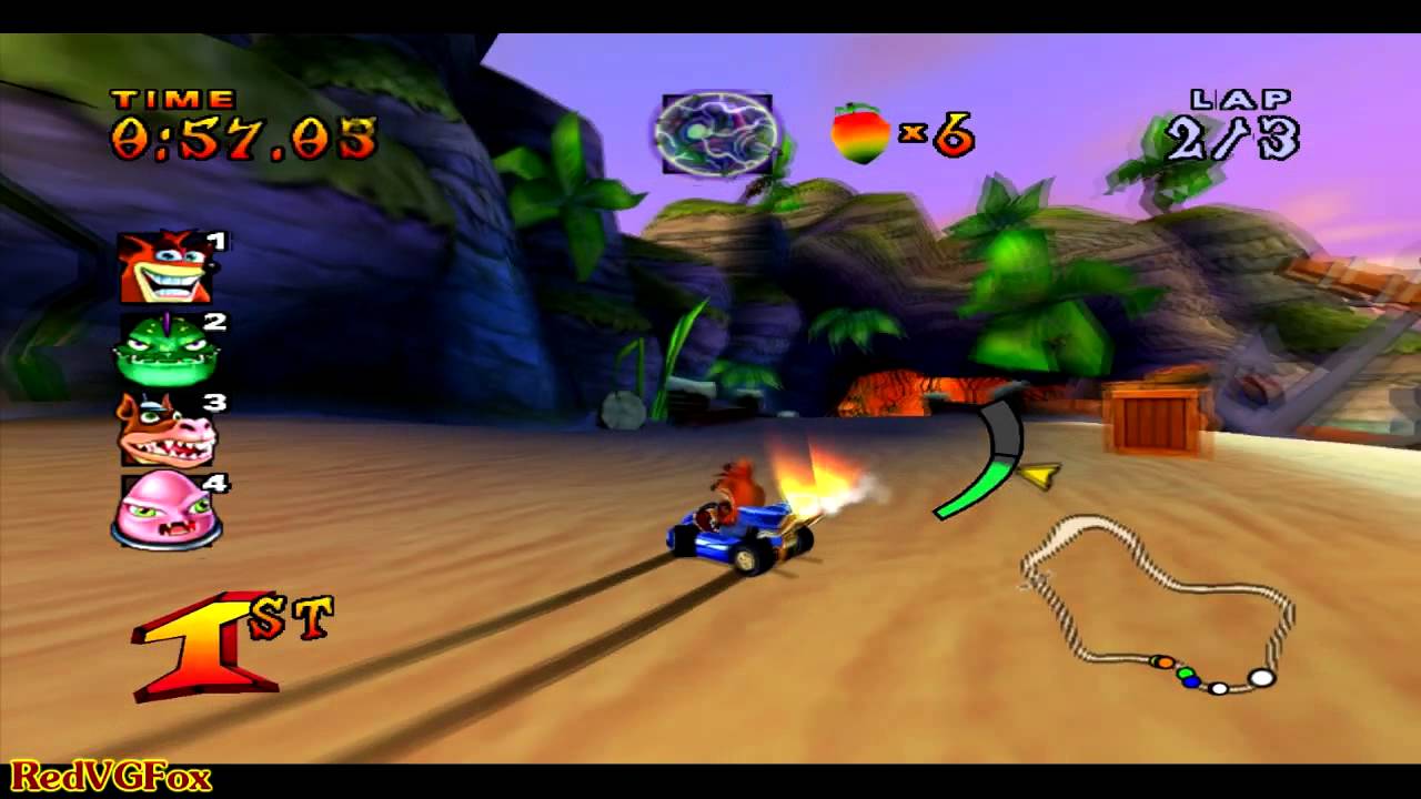 Crash Nitro Kart (NGC) Gameplay Sample YouTube