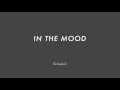 In the mood chord progression  jazz backing track play along the real book