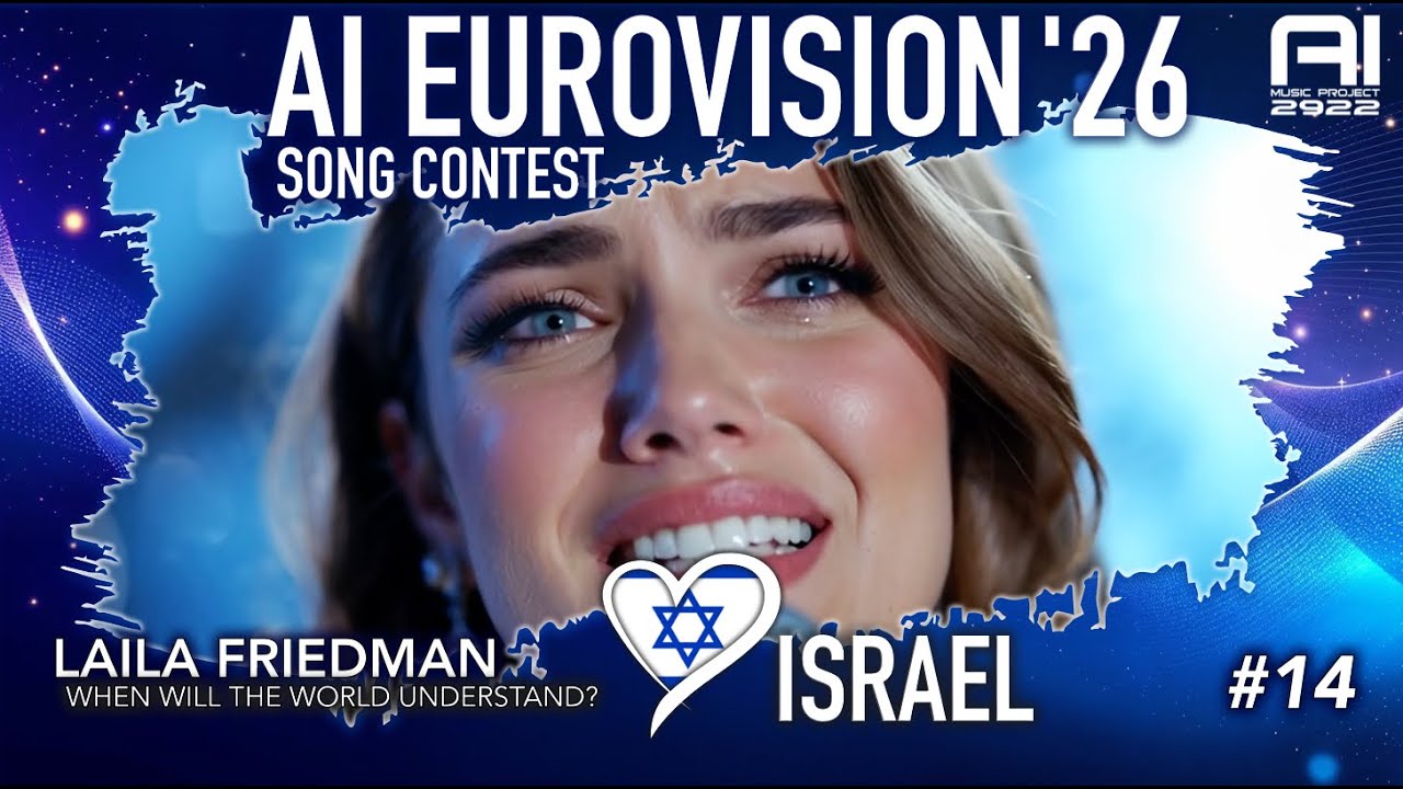 AI ESC 2026 | Entry#14 Israel | When will the World understand? (Laila Friedman) | AI Music 2922