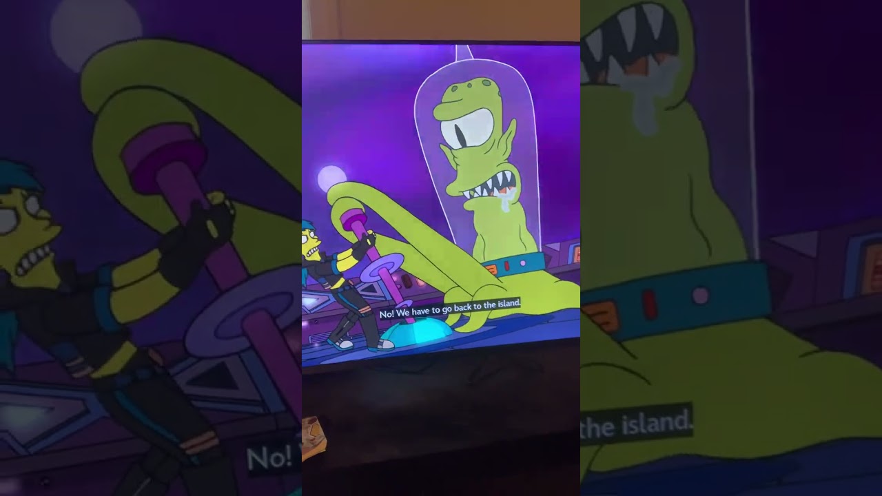 My Simpsons X Fortnite reaction