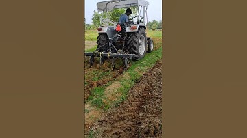 New Eicher 380 ki Cultivator fully leaver down #tractor #shortvideo #viral #shorts