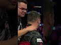 All smiles between Gian van Veen and Jonny Clayton at the end of the match! 😀 #darts #shorts