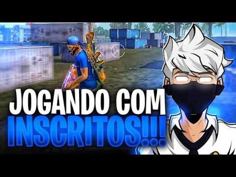 🔥 LIVE FF 🔥 FREE FIRE AO VIVO 🔥 6X6 + 4X4 INSCRITOS 🔥 SALA PERSONALIZADA 🔥 JOGANDO COM INSCRITO