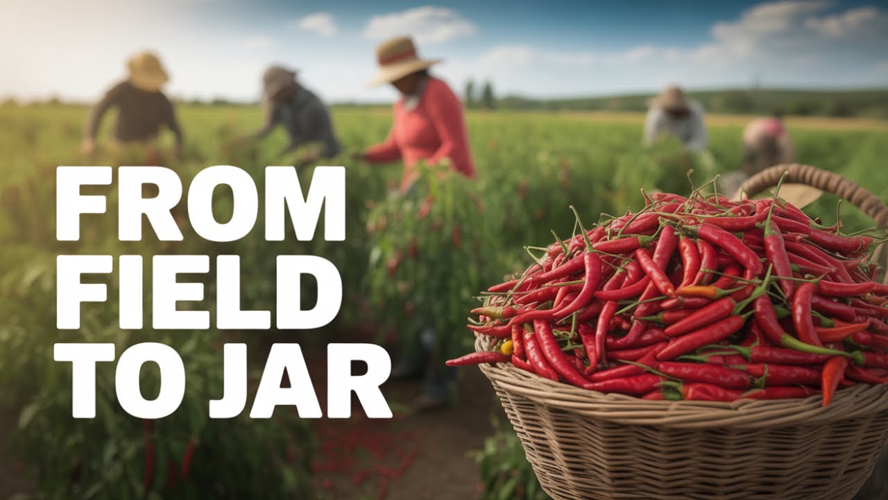 Inside Pakistan's Chili Powder Factory: Million Tons Processing From Harvest to Export