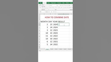 HOW TO COMBINE DATE #computer_academy #exceltech #smartphone #excelworld #hkcl #tricks