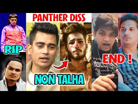 PANTHER vs PAKISTANI RAPPER "NON TALHA"💀| HITZONE VS PRINCE END❗| RAGA, OLIVER TREE, APPY RAJA