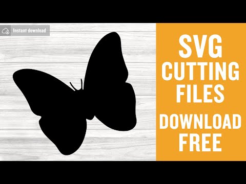 Butterfly Svg Free Cutting Files for Silhouette Cameo Free Download