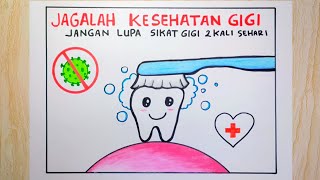 Gambar poster kesehatan gigi - POSTER KESEHATAN