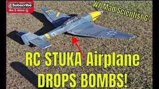 We're Dropping Bombs! EPIC RC Stuka Bomb Drop & Airplane Flight!