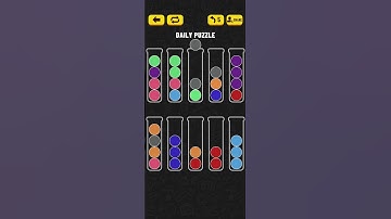 Ball Sort Puzzle Level 3600 Daily Puzzle