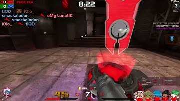 Quake Live, CTF pickup - flag captures July 2025