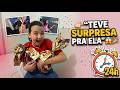 UM DIA INTEIRO COM A LALÁ! 😱 TEVE SURPRESA NO FINAL! 🍫🎉