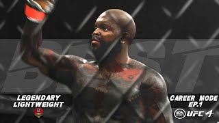 How To Create The Best Fighter In UFC 4 | EA Sports UFC 4 Lightweight Career Mode Gameplay