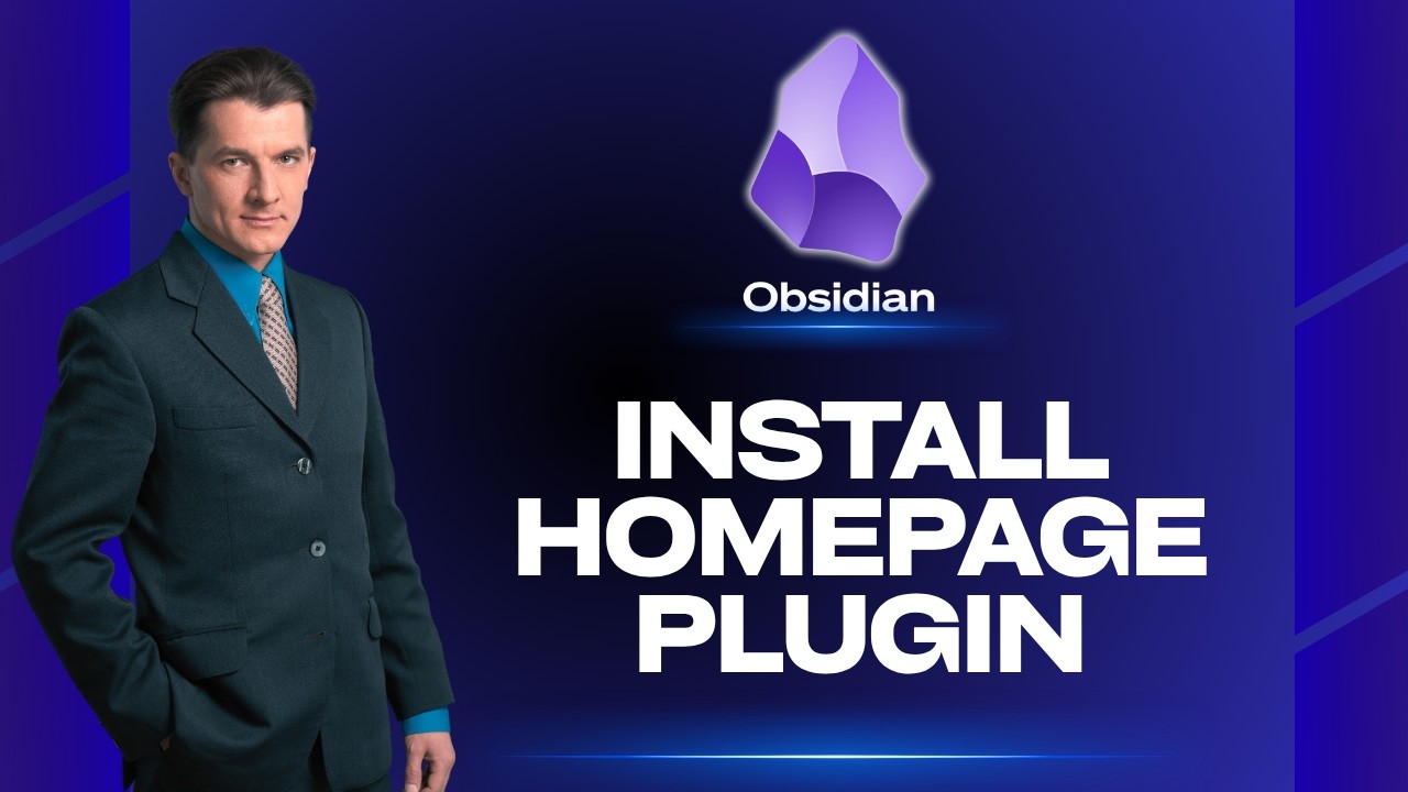 How to Install the Homepage Plugin in Obsidian | Tutorial 2026 - YouTube