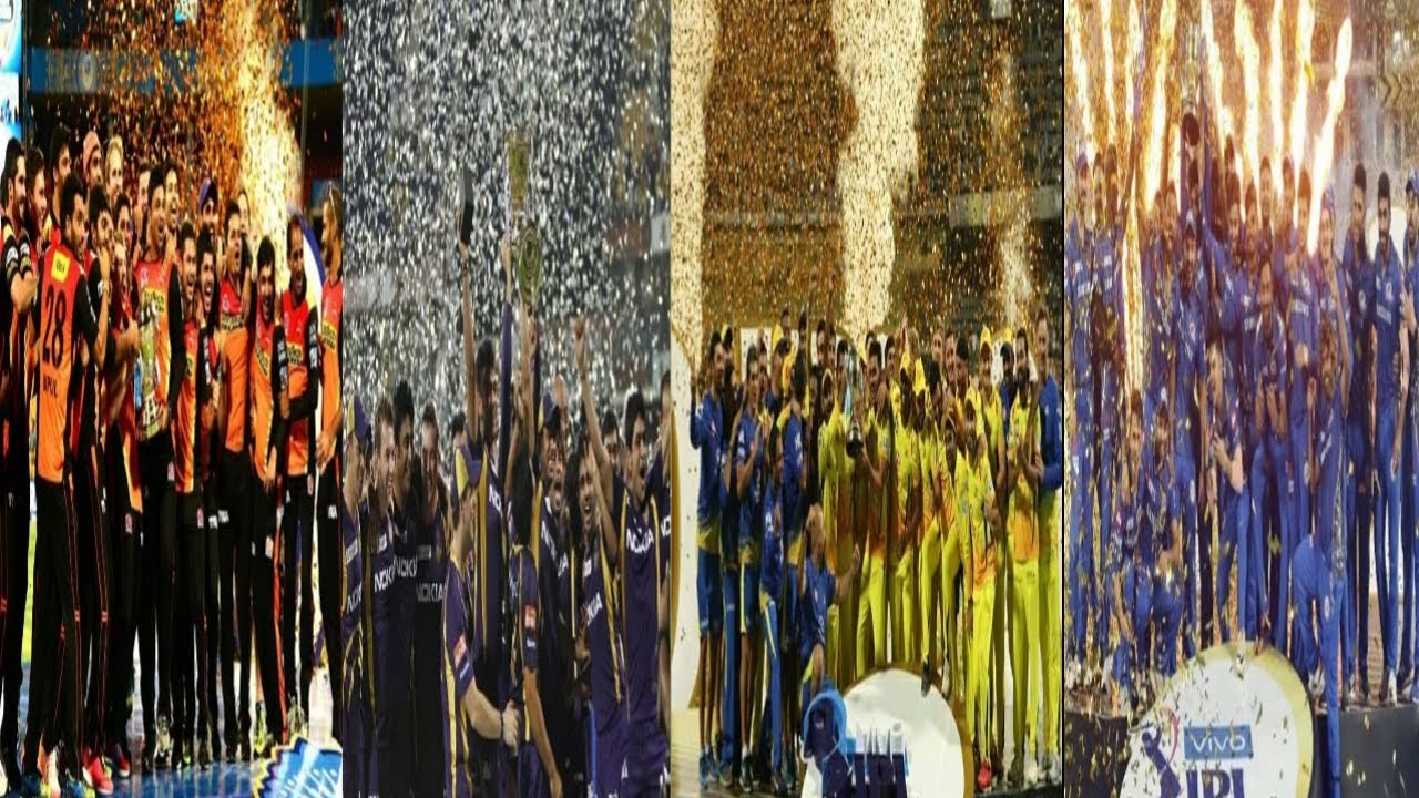 Ipl Winners List Form 2008 to 2020