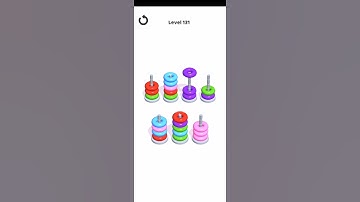 Hoop Stack Level 131 Walkthrough Solution Android/iOS