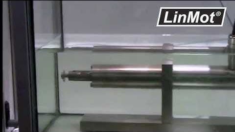 LinMot Hygenic Design: IP69K, Stainless Steel